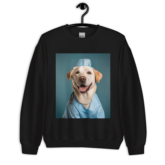 Labrador Retriever Nurse Unisex Sweatshirt