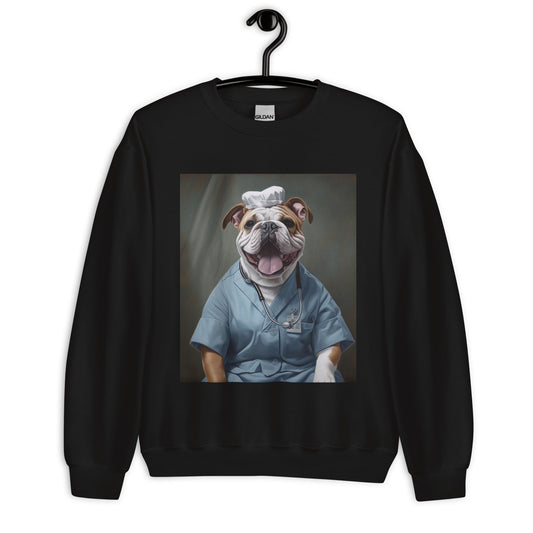 Bulldog Nurse Unisex Sweatshirt