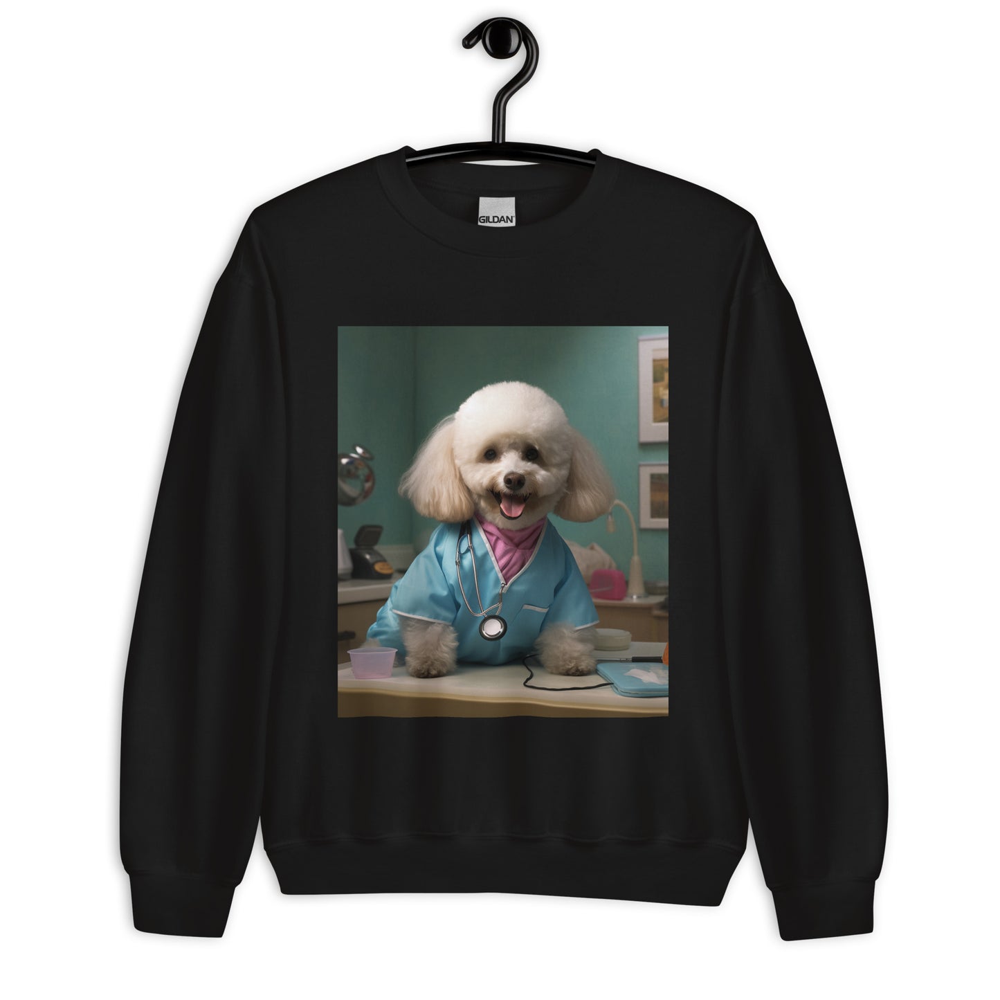 Poodle Nurse Unisex Sweatshirt