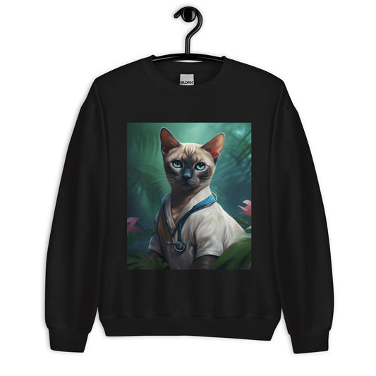 Siamese Nurse Unisex Sweatshirt