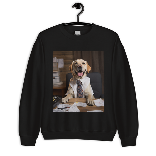 Labrador Retriever Accountant Unisex Sweatshirt