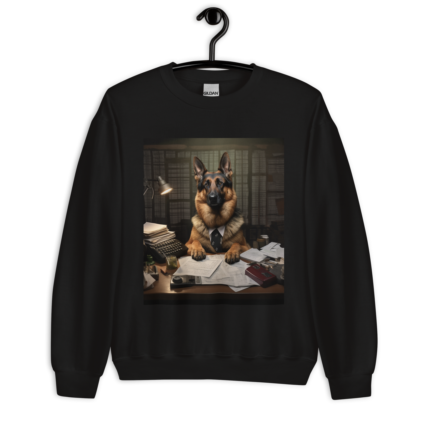 German Shepherd Accountant Unisex Sweatshirt