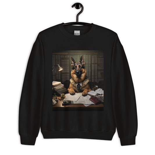 German Shepherd Accountant Unisex Sweatshirt