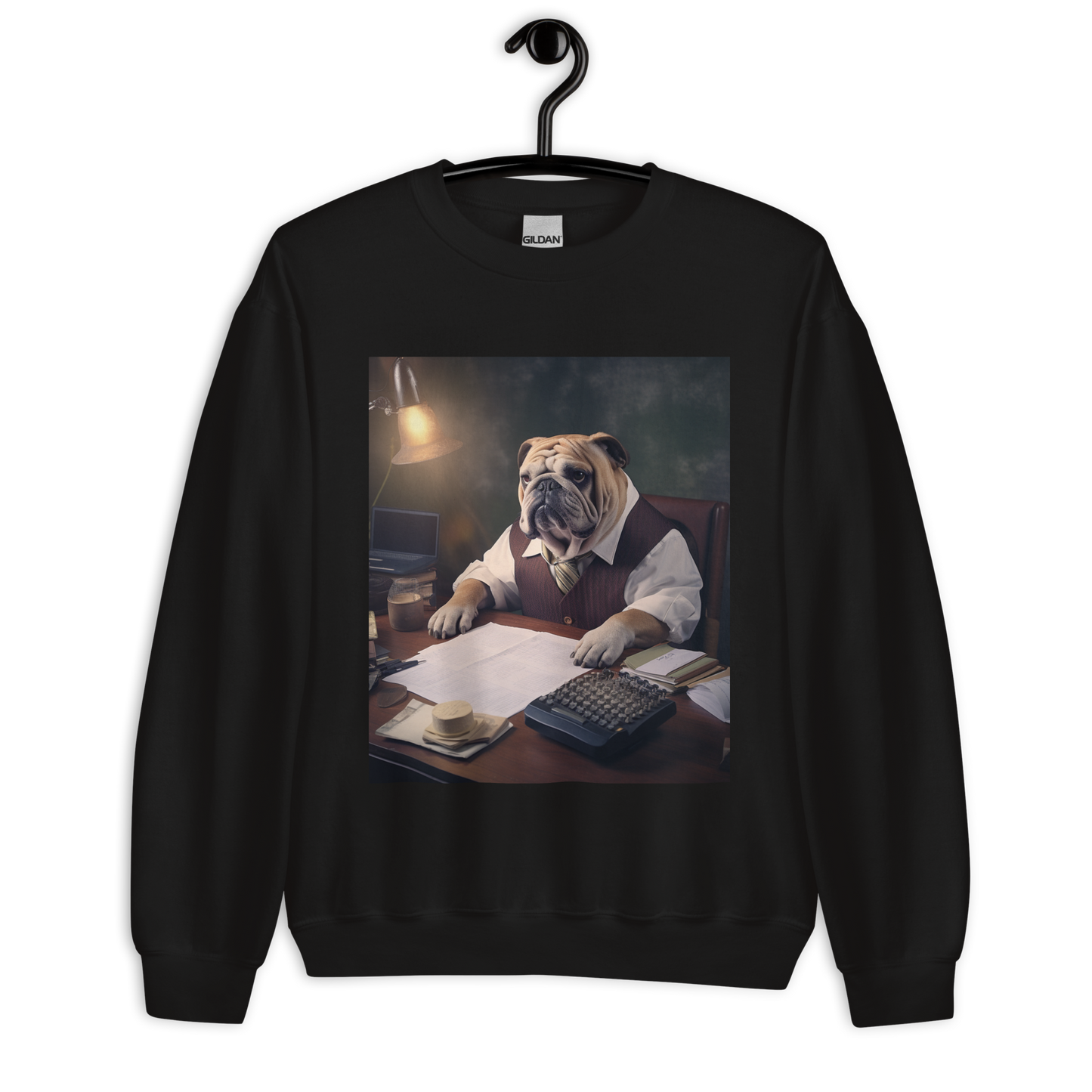 Bulldog Accountant Unisex Sweatshirt