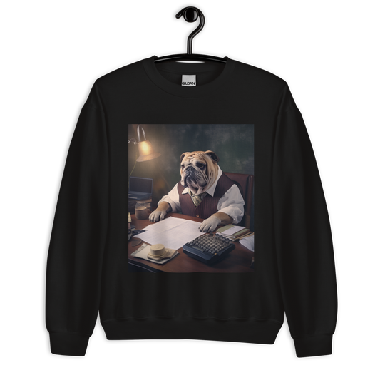 Bulldog Accountant Unisex Sweatshirt