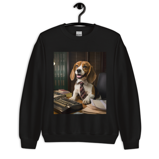 Beagle Accountant Unisex Sweatshirt