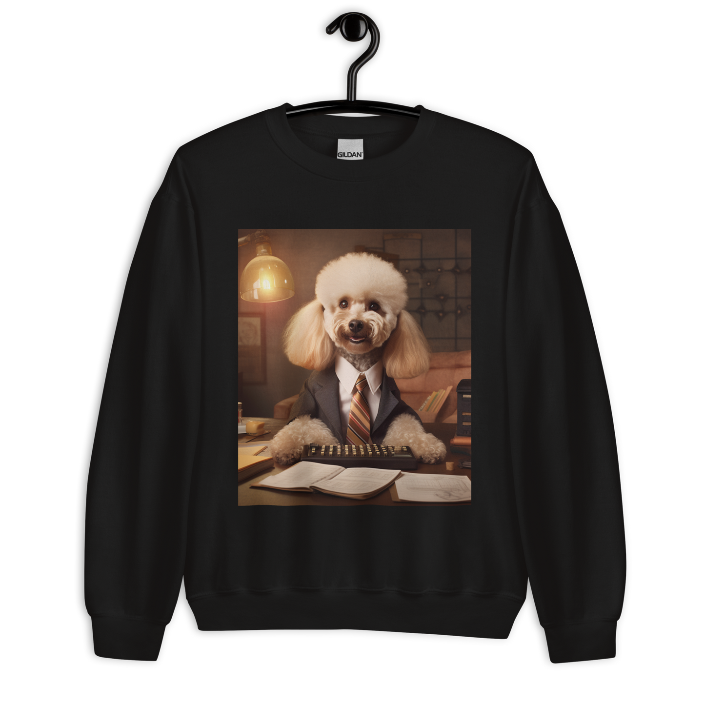 Poodle Accountant Unisex Sweatshirt