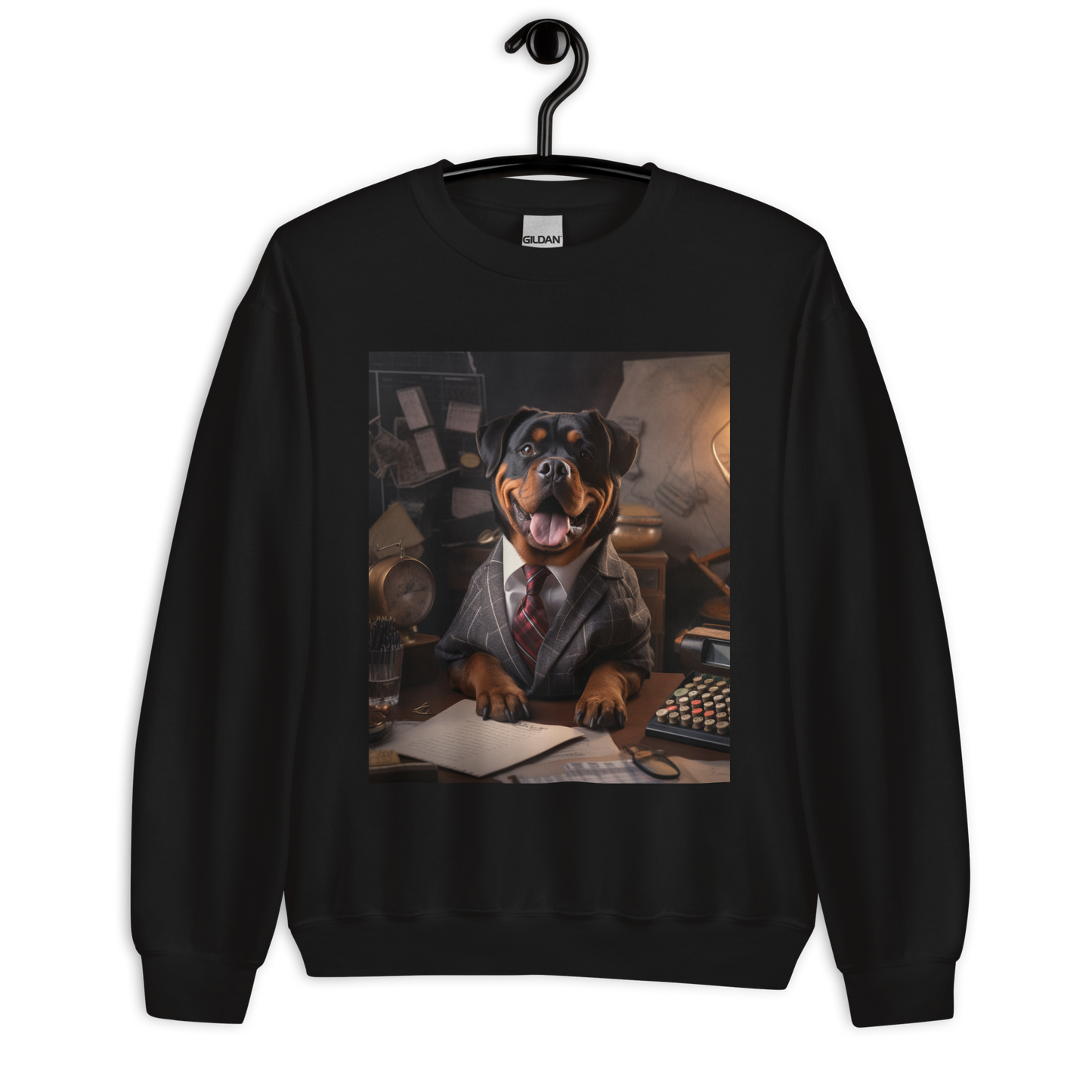 Rottweiler Accountant Unisex Sweatshirt