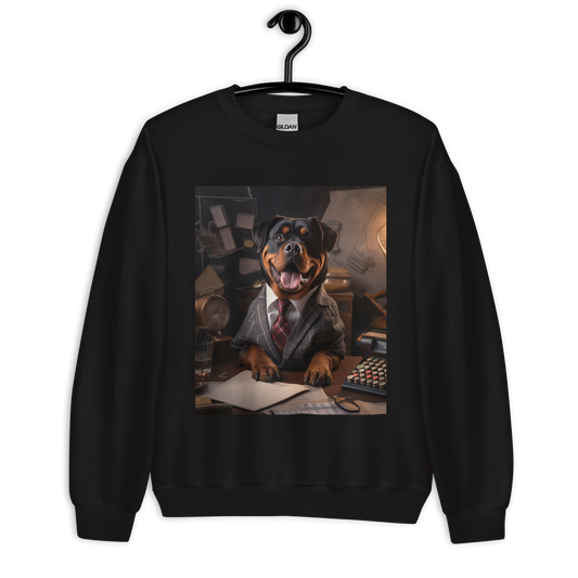 Rottweiler Accountant Unisex Sweatshirt