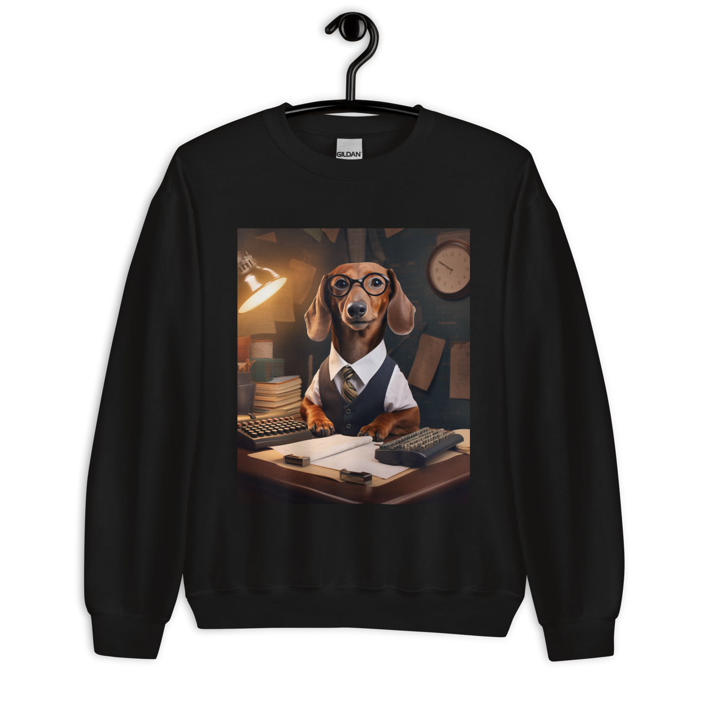 Dachshund Accountant Unisex Sweatshirt