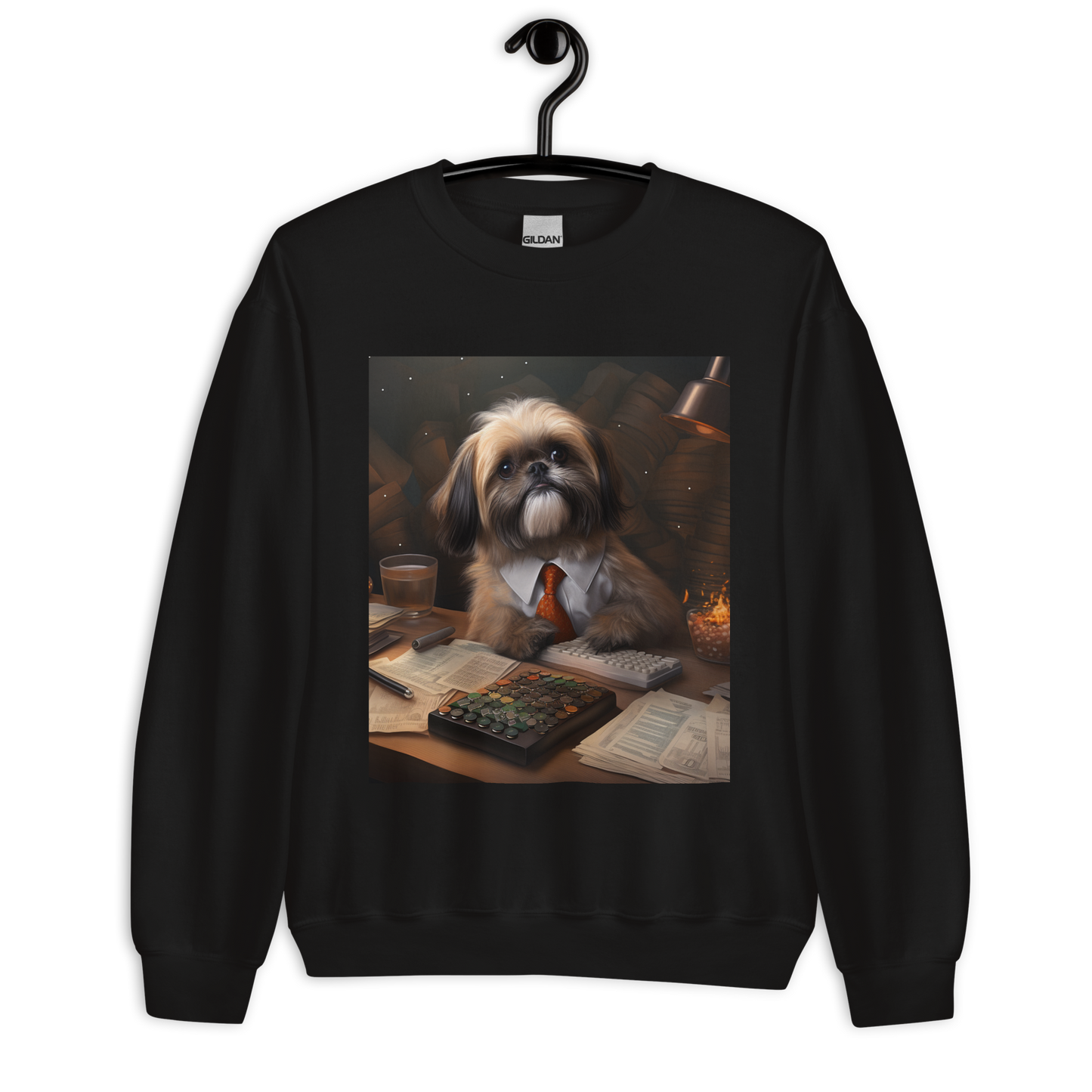 Shih Tzu Accountant Unisex Sweatshirt