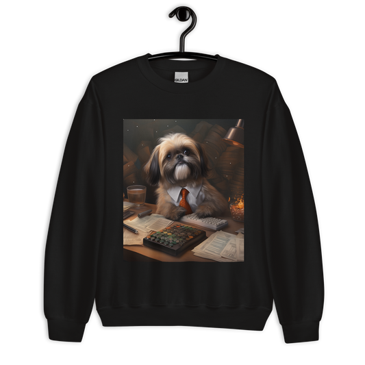 Shih Tzu Accountant Unisex Sweatshirt