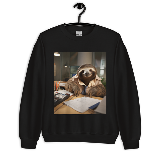 Sloth Accountant Unisex Sweatshirt