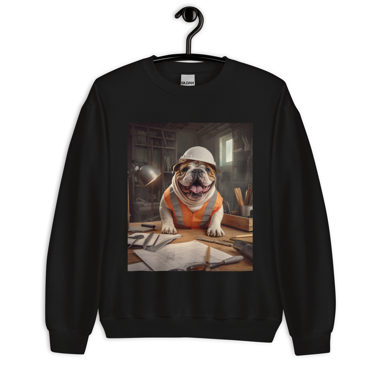 Bulldog Architect Unisex Sweatshirt