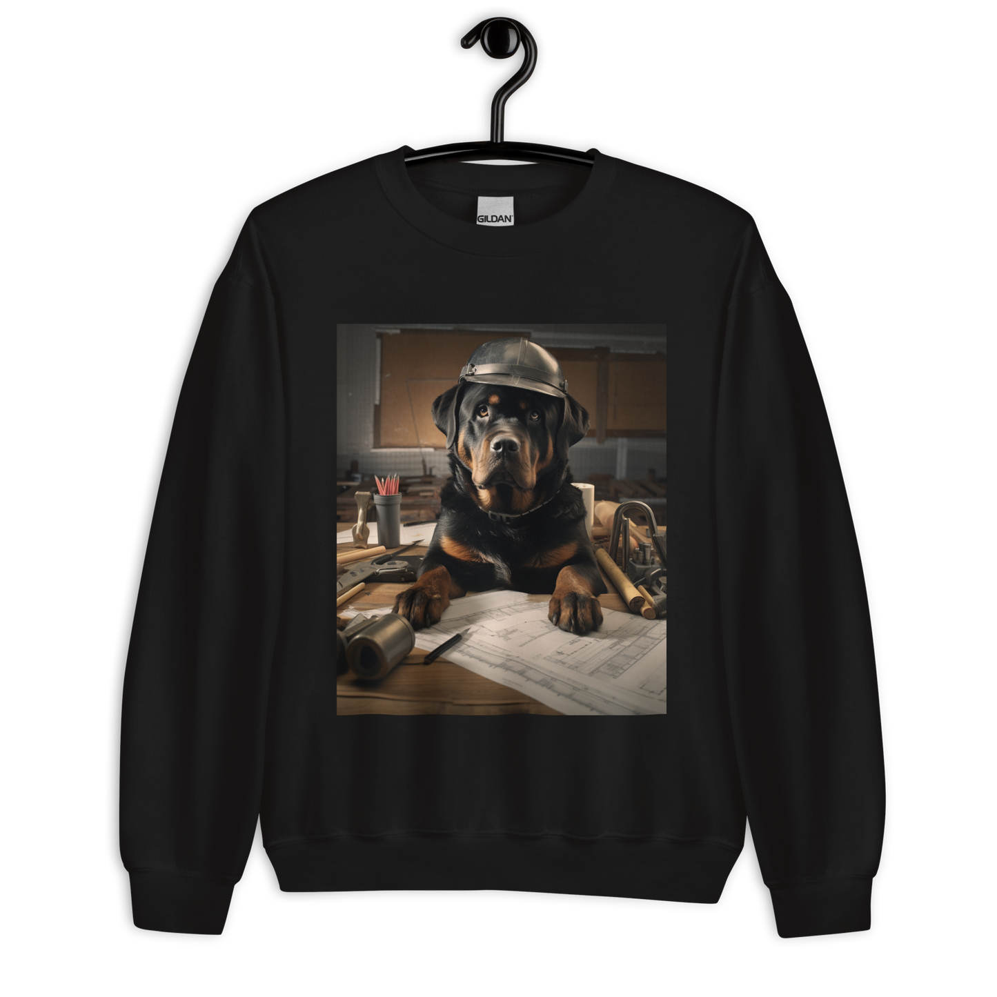 Rottweiler Architect Unisex Sweatshirt