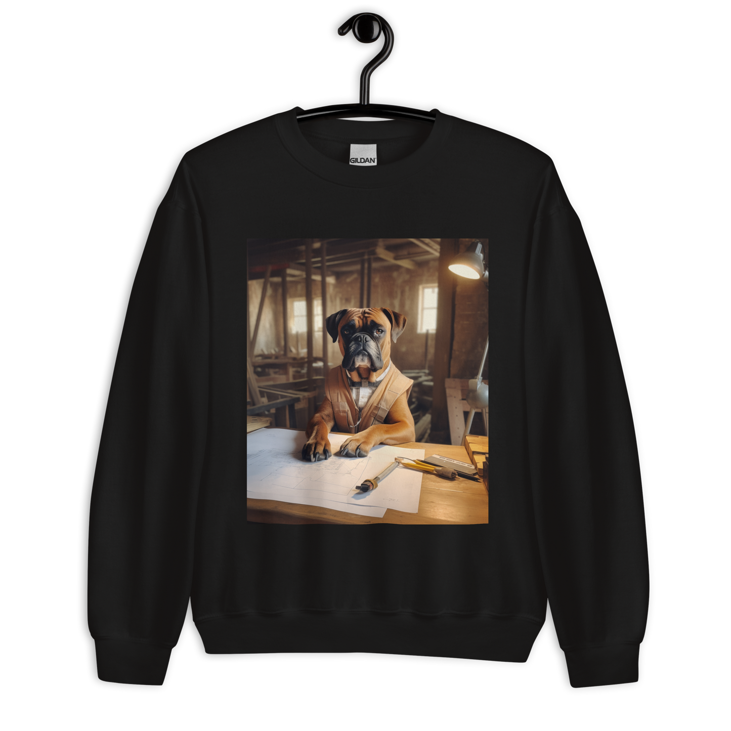 Boxer Architect Unisex Sweatshirt