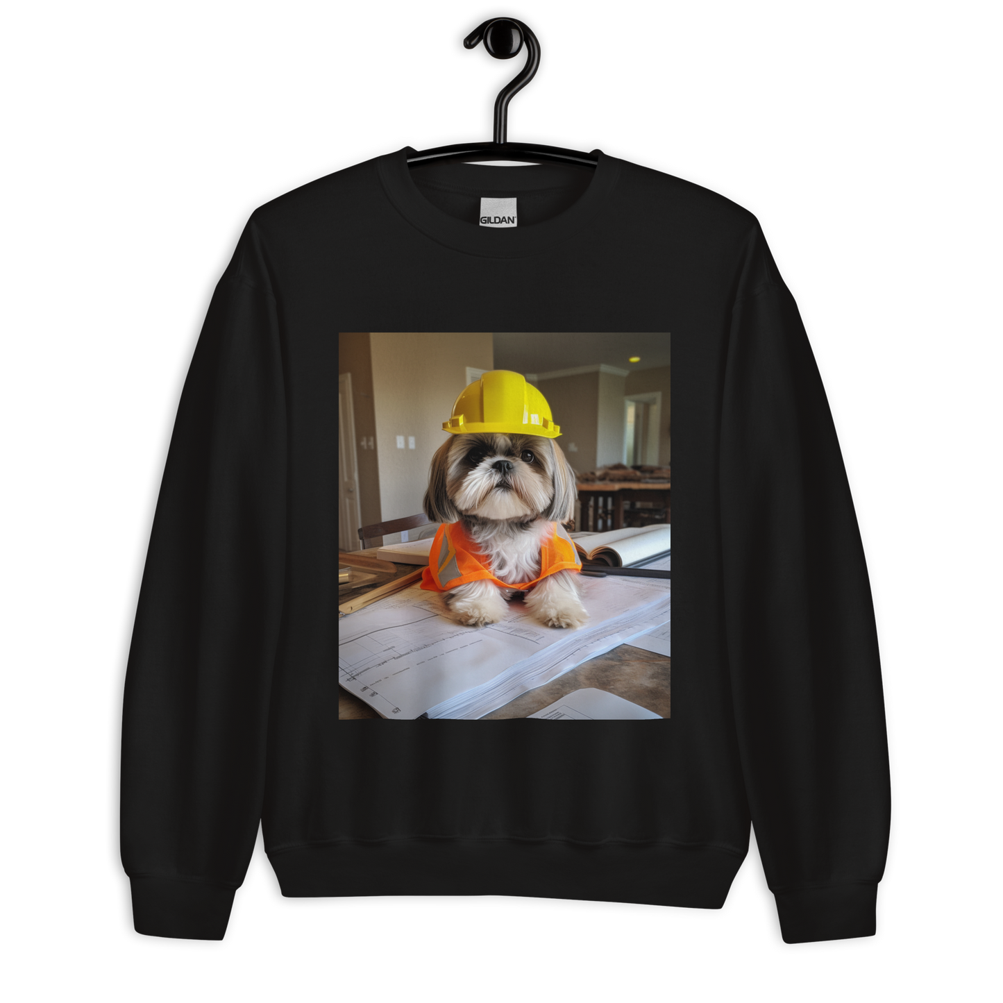 Shih Tzu Architect Unisex Sweatshirt