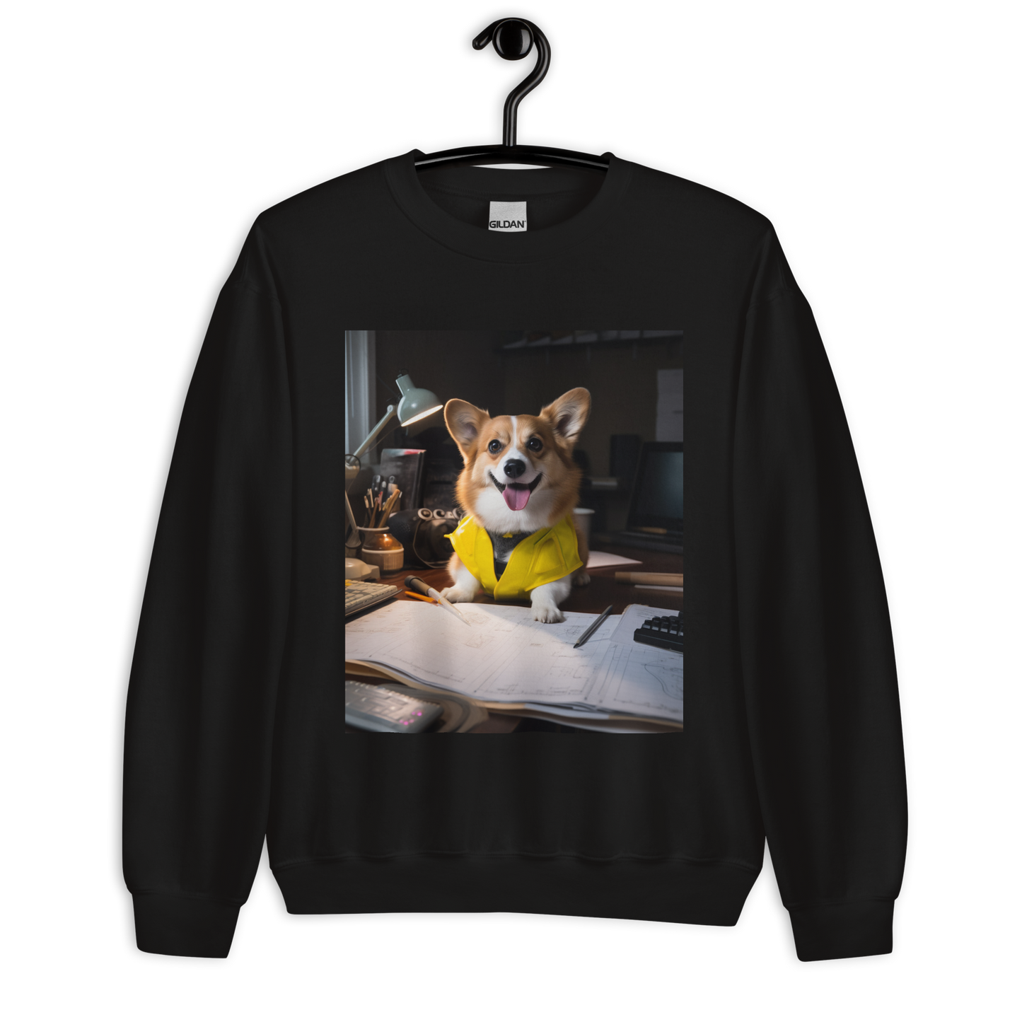 Pembroke Welsh Corgi Architect Unisex Sweatshirt