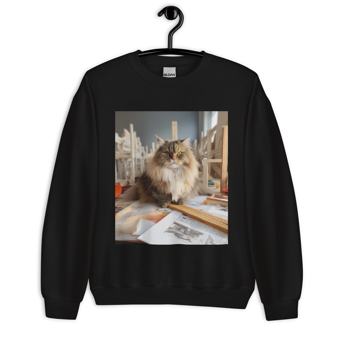 Maine Coon Architect Unisex Sweatshirt