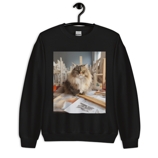 Maine Coon Architect Unisex Sweatshirt