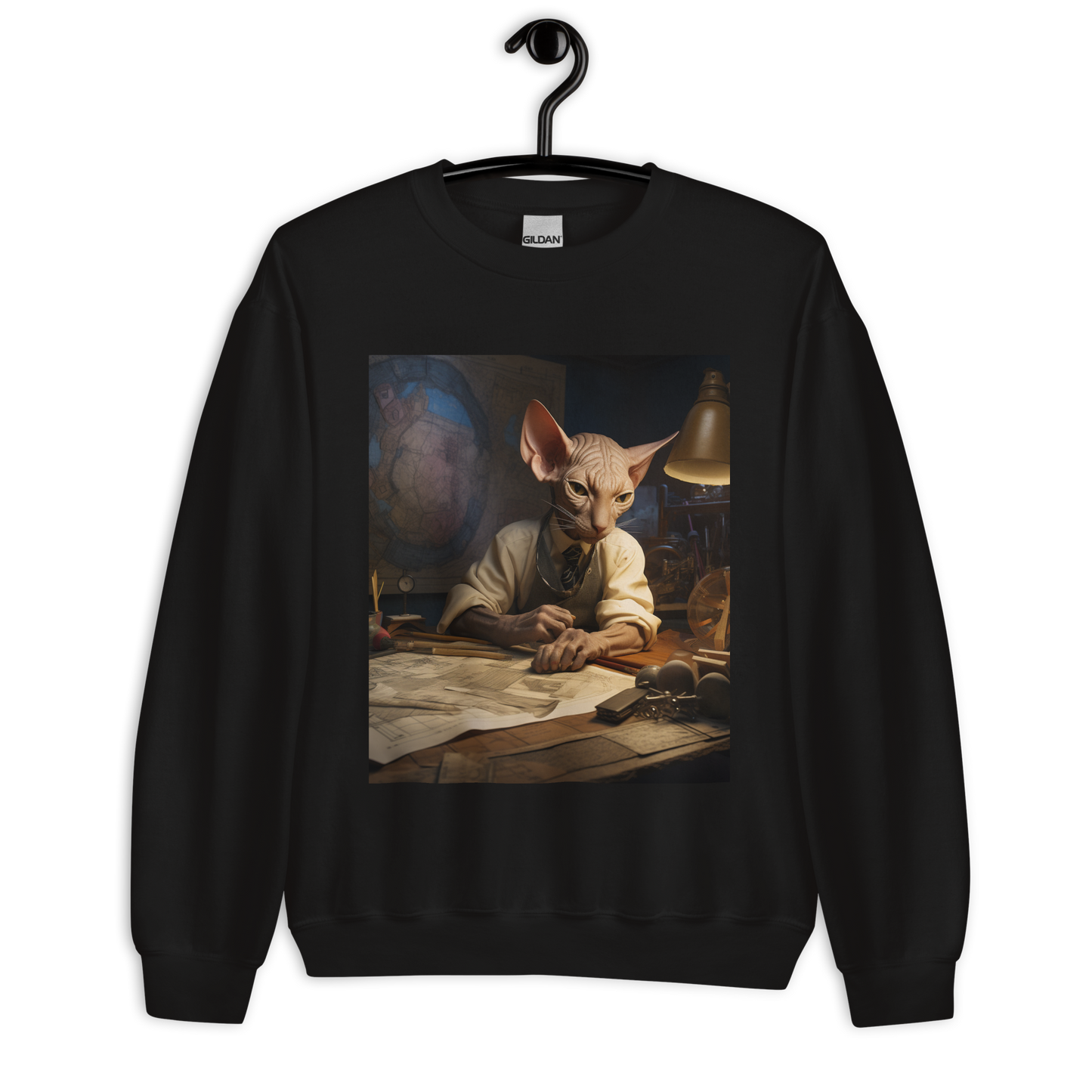 Sphynx Architect Unisex Sweatshirt