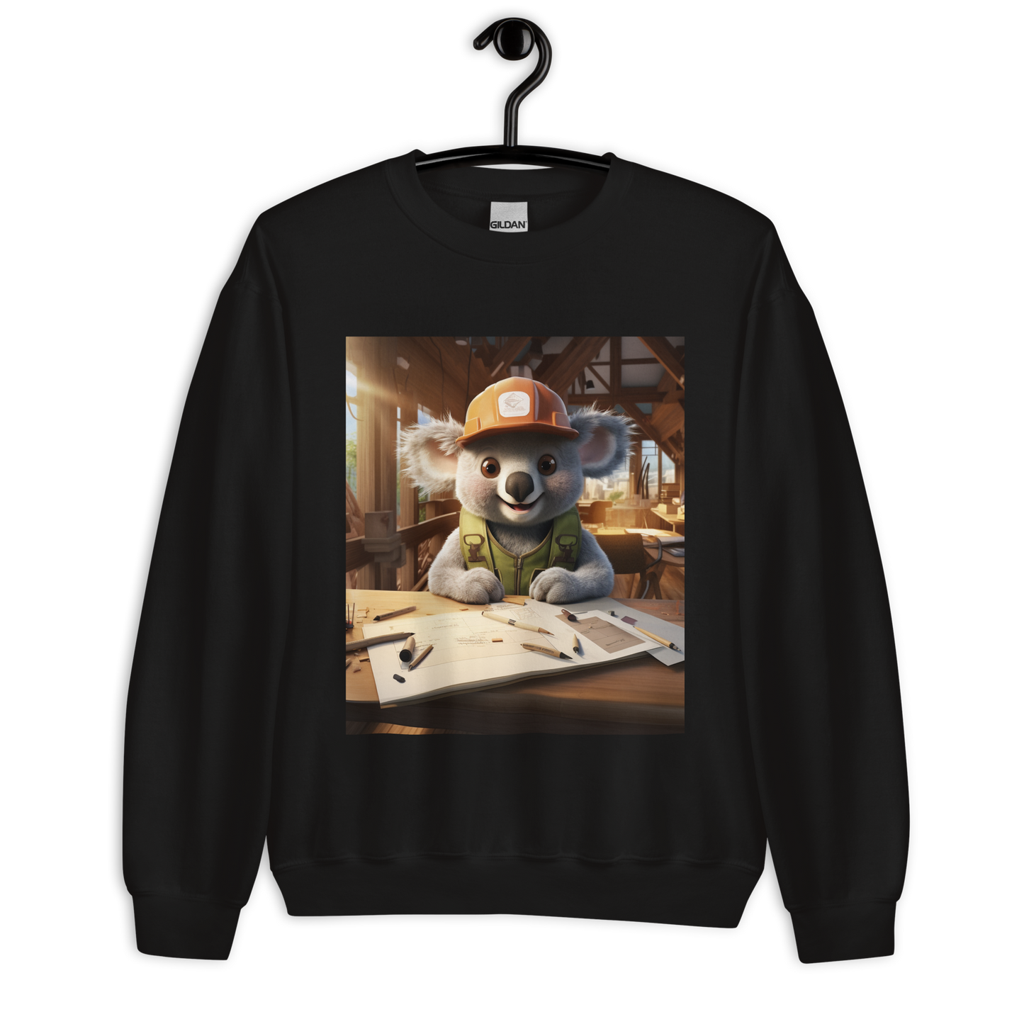 Koala Architect Unisex Sweatshirt