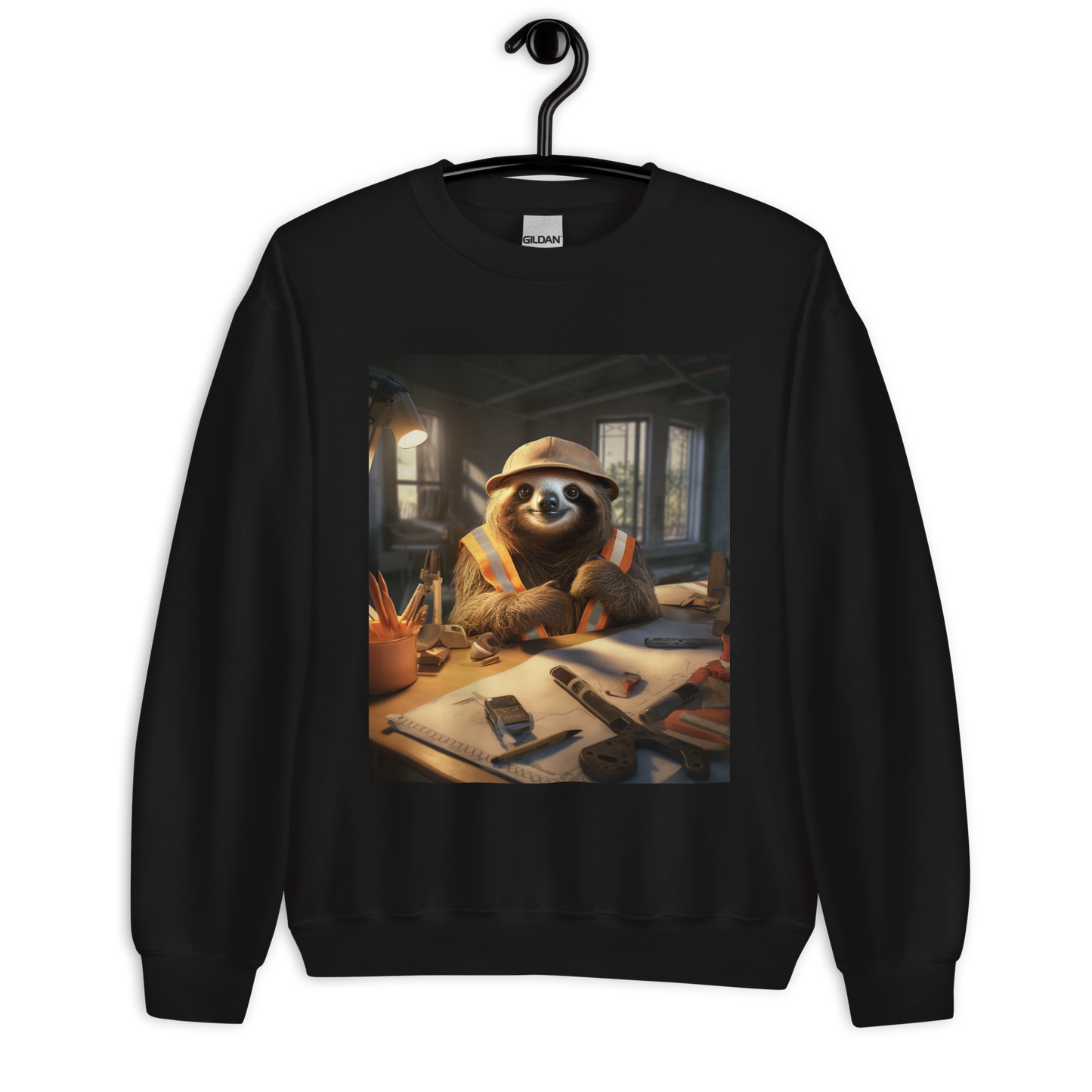 Sloth Architect Unisex Sweatshirt