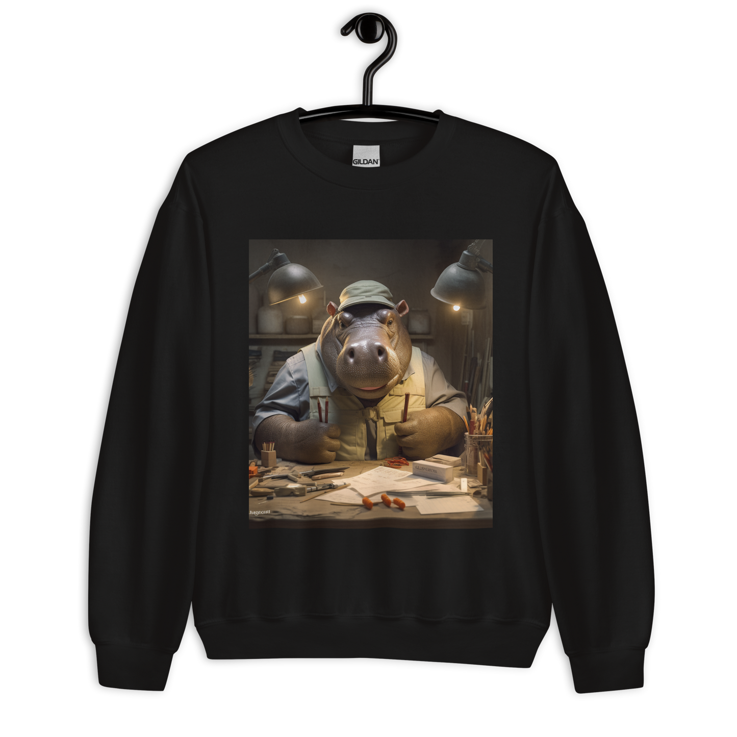 Hippo Architect Unisex Sweatshirt