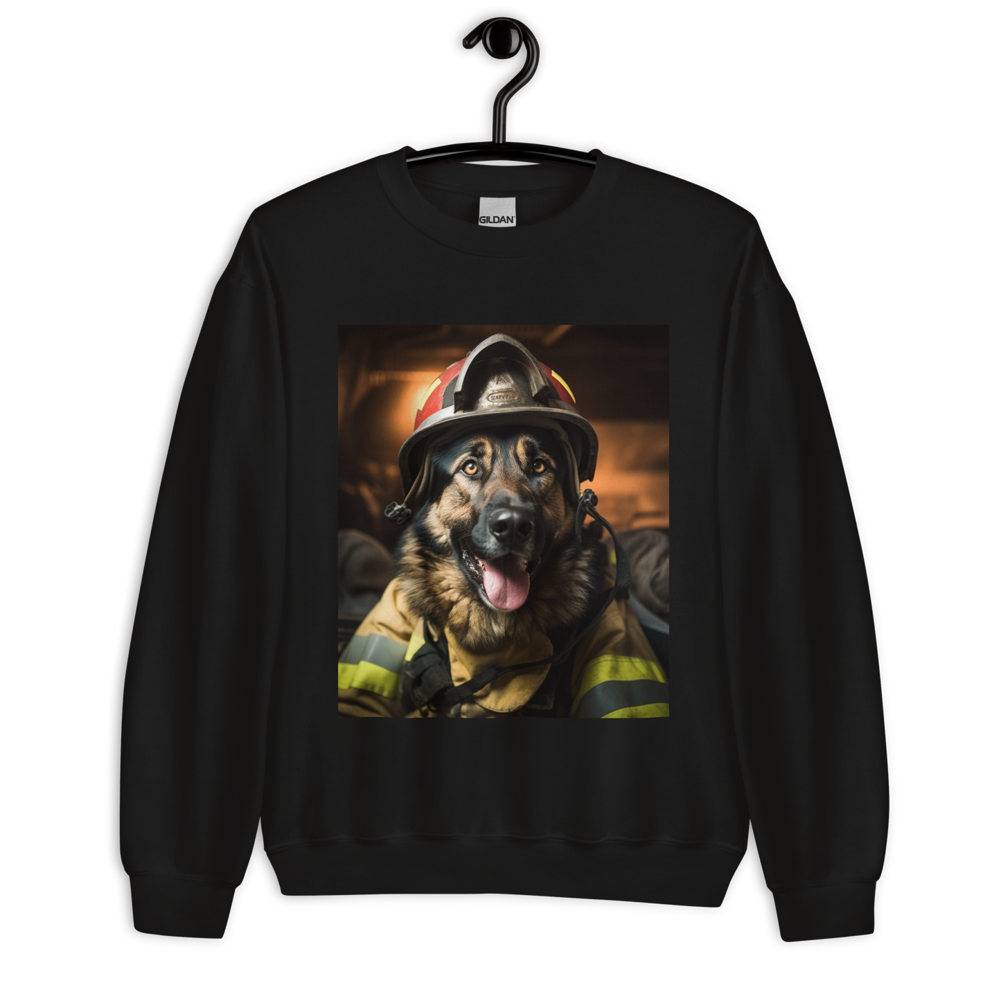 German Shepherd Firefighter Unisex Sweatshirt