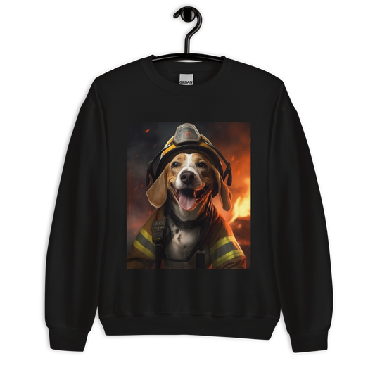 Beagle Firefighter Unisex Sweatshirt