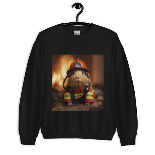 Guinea Pigs Firefighter Unisex Sweatshirt