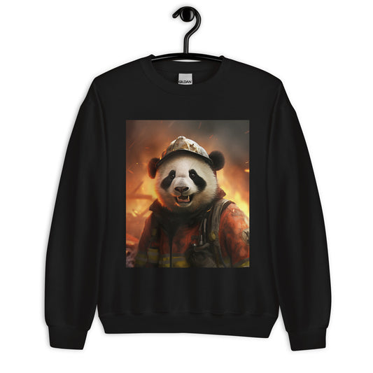 Panda Firefighter Unisex Sweatshirt