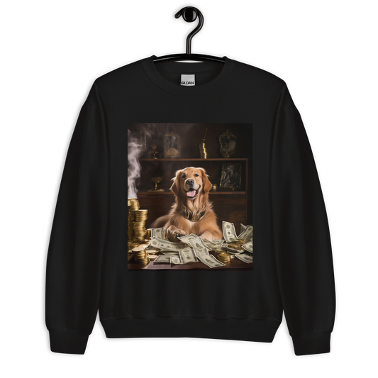 Golden Retriever Millionaire Unisex Sweatshirt