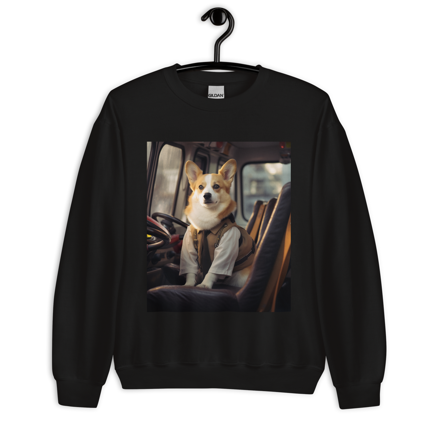 Pembroke Welsh Corgi Bus Driver Unisex Sweatshirt