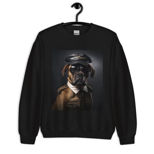 Boxer Airline Pilot Unisex Sweatshirt