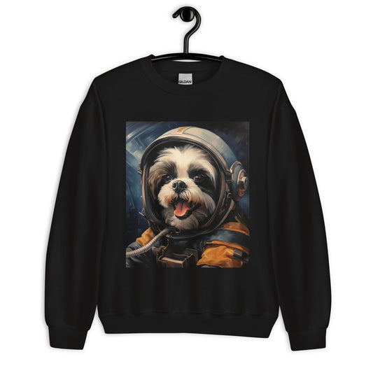 Shih Tzu Astronaut Unisex Sweatshirt