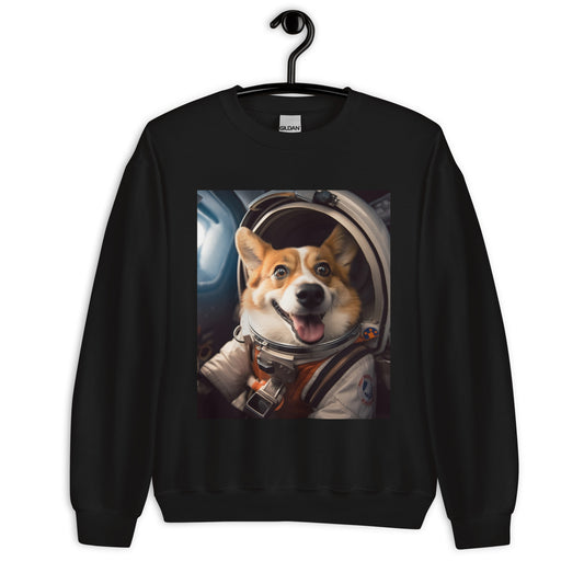 Pembroke Welsh Corgi Astronaut Unisex Sweatshirt