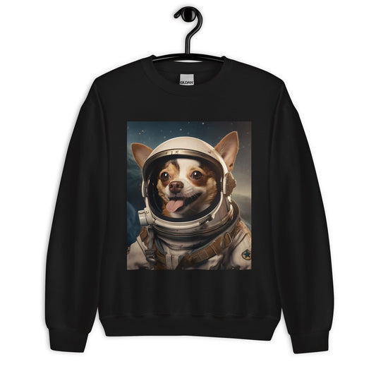 Chihuahua Astronaut Unisex Sweatshirt