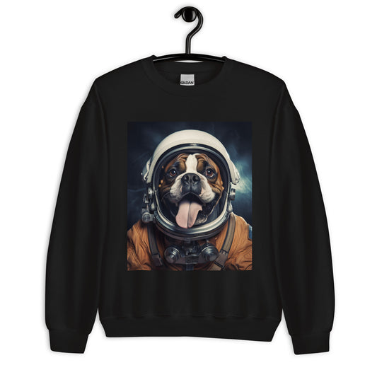 Boxer Astronaut Unisex Sweatshirt