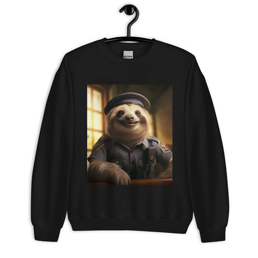 Sloth Police Officer Unisex Sweatshirt