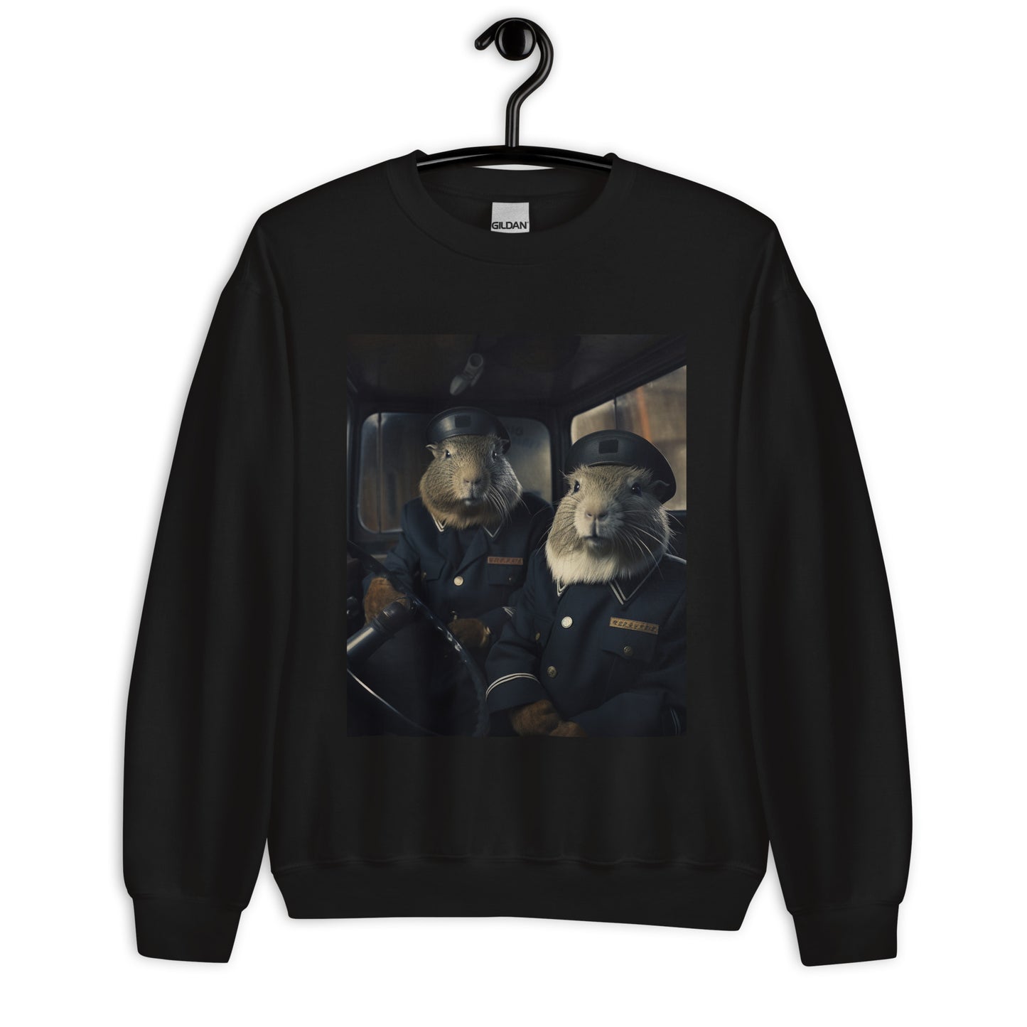 Guinea Pigs Police Officer Unisex Sweatshirt