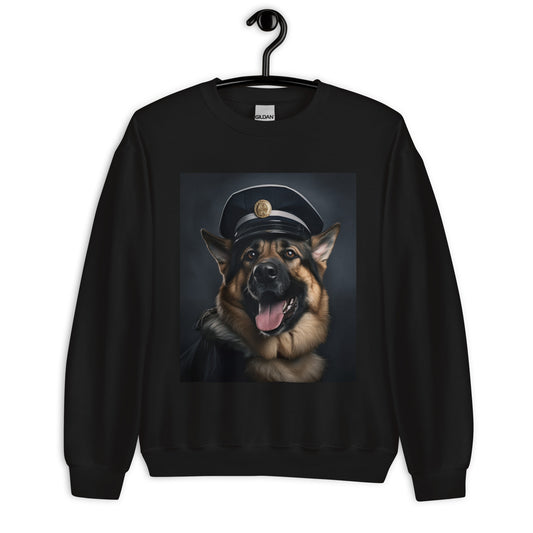 German Shepherd Police Officer Unisex Sweatshirt