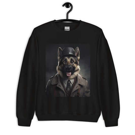 German Shepherd Detective Unisex Sweatshirt