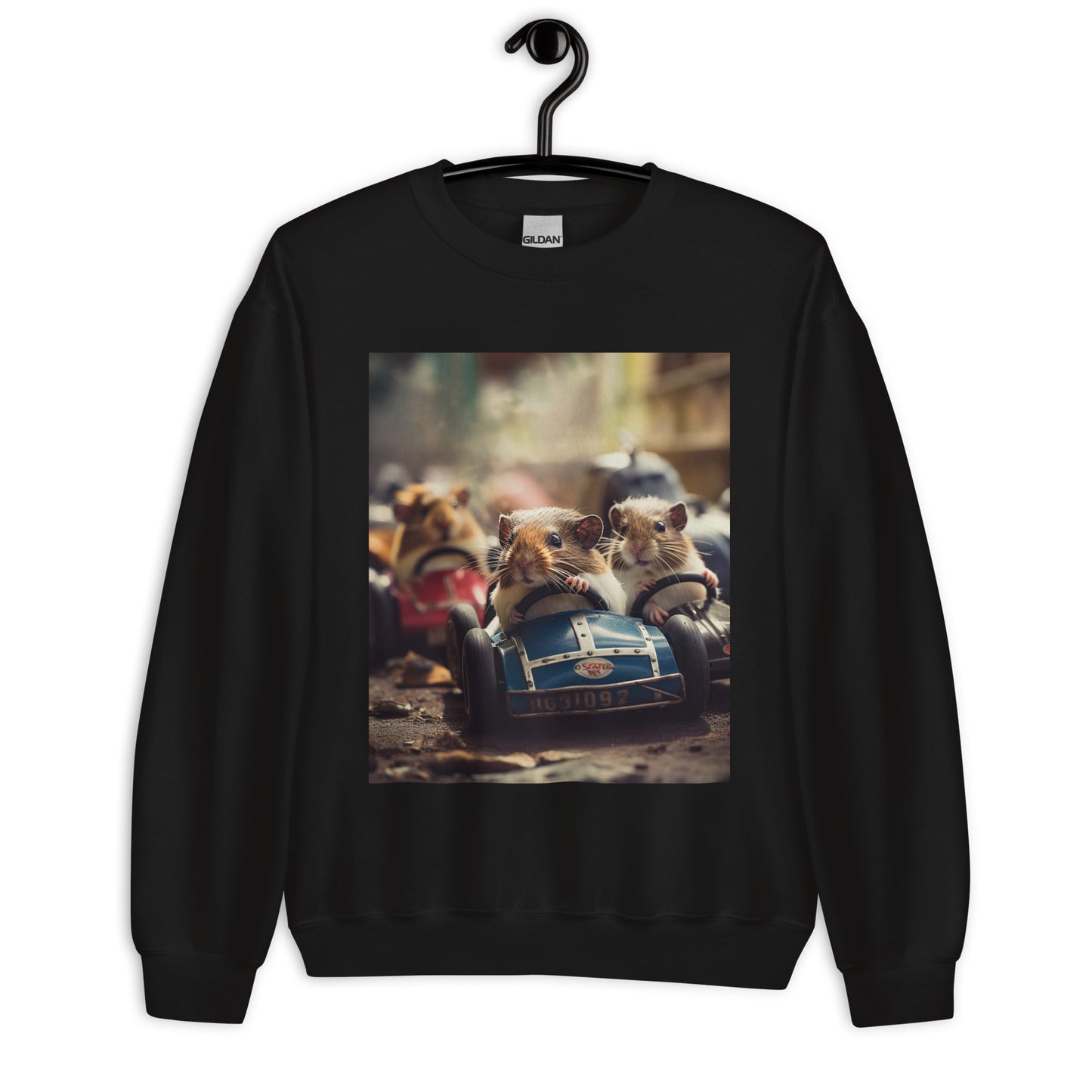 Guinea Pigs F1 Car Driver Unisex Sweatshirt