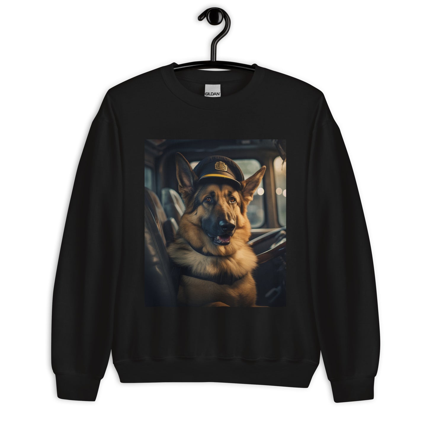 German Shepherd Bus Driver Unisex Sweatshirt