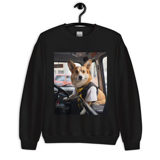 Pembroke Welsh Corgi Bus Driver Unisex Sweatshirt