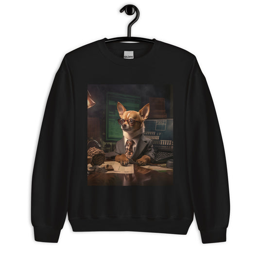 Chihuahua Stock Trader Unisex Sweatshirt