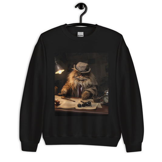 Maine Coon Detective Unisex Sweatshirt