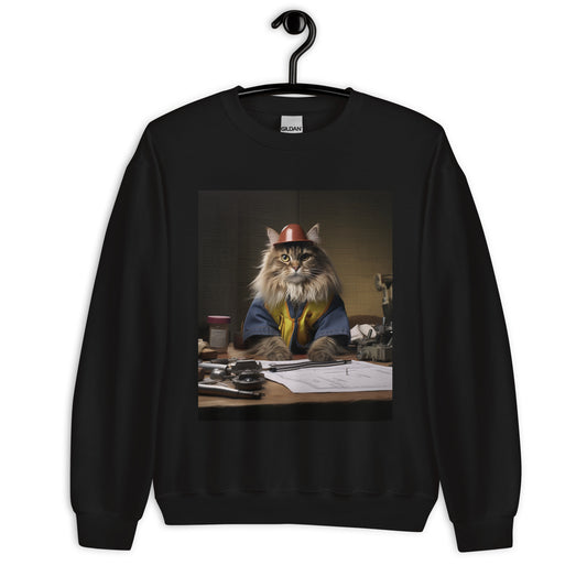 Maine Coon Engineer Unisex Sweatshirt