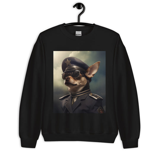 Chihuahua Airline Pilot Unisex Sweatshirt